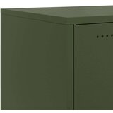 vidaXL TV ormarić maslinastozeleni 100,5 x 39 x 43,5 cm čelični | shoptok.hr