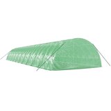  Plastenik s čeličnim okvirom zeleni 132 m² 22 x 6 x 2,85 m | Eponuda.ba