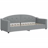  Dnevni krevet na razvlačenje svjetlosivi 80 x 200 cm od tkanine | shoptok.hr