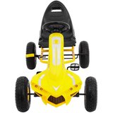  Otroški Go-Kart A-18 na pedala Rumena lea | Shoptok.si