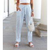 UR/CEO Blue floral wide pants Ippocrate | Shoptok.si