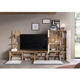 CARRYHOME DNEVNI REGAL, bela, barve hrasta | Shoptok.si