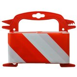 STABILIT Varnostni trak (25 m x 80 mm, Rdeče barve/bele barve) | Shoptok.si