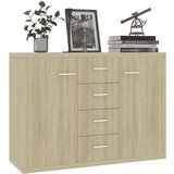  Komoda boja hrasta sonome 88 x 30 x 65 cm od konstruiranog drva | shoptok.hr