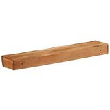 vidaXL Stenske police 2 kosa 80x17x8 cm masivni les akacija | Shoptok.si