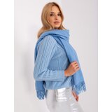 Wool Fashion Italia Scarf-AT-SZ-23185.73P-blue | shoptok.hr