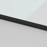 Klizna vrata crna 76x205 cm od kaljenog stakla i aluminija | shoptok.hr