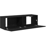 TV ormar 2 pcs Crna 100 x 30 x 30 cm Konstruirano drvo | Eponuda.ba