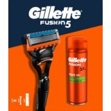Gillette fusion sistemski brijač + fusion gel 200ml gifting paket Cene'.'