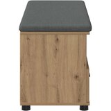  Klupa za hodnik s jastukom Zanatski Hrast 100 x 38 x 46 cm | shoptok.hr