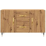  Komoda boja hrasta artisan 100 x 36 x 60 cm konstruiranog drva | shoptok.hr