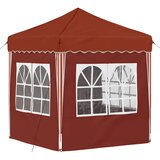  Rastezljivi šator za zabave 195 x 195 x 245 cm Terakota | shoptok.hr