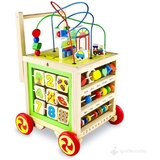 RAZNO Edukativna Drvena Hodalica za bebe 7u1 | ePonuda.com