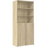 vidaXL Ormarić za pohranu boja hrasta sonome 80 x 42,5 x 225 cm drveni | shoptok.hr