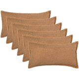  Presvlaka za jastuk 6 pcs HOUTEN Bež 40 x 70 cm Bouclé | shoptok.hr