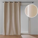 Douceur d intérieur Bež žametna zavesa 140x260 cm Olympe – | Shoptok.si