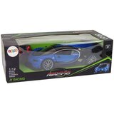  Sportski automobil na daljinsko upravljanje sa prednjim svjetlima 34 cm- plavi | Shoptok.si