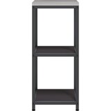  Kuhinjsko skladištenje s policom Crna 40 x 50 x 92 cm Čelik | shoptok.hr