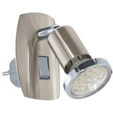 Eglo mini 4 spot/1, led, gu10, 3w, 240lm, za utič. Nikl m. 5QX4KMG | Eponuda.com
