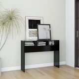 vidaXL Konzolni stol crni 105 x 30 x 80 cm od iverice | shoptok.hr