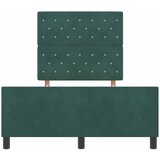  s opruga kutije Tamnozelena 120 x 200 cm Baršun | shoptok.hr