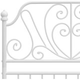  Okvir za krevet bijeli metalni 90 x 200 cm | shoptok.hr