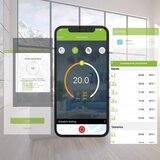 IRISHOM pametni wi-fi termostat za plinski kotel z glasovnim in aplikacijskim upravljanje odprta embalaža | Shoptok.si