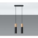  Obesna svetilka PABLO 2 črna, (21347947) | Shoptok.si