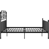  Okvir za krevet crni metalni 180 x 200 cm | shoptok.hr