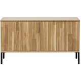 WOOOD TV komoda od punog hrasta u prirodnoj boji 100x56 cm Gravure – Cijene