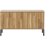 WOOOD TV omarica iz masivnega hrasta 100x56 cm Gravure – Cene