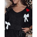 DStreet Sweter damski one size PUREBOW czarny | shoptok.hr
