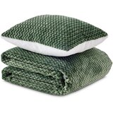 Dormeo Warm Hug set ombre zeleni 130x190 cm | shoptok.hr