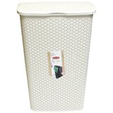Curver Košara za perilo My Style (55 l, 43 x 33 x 60 cm, bež) Cene