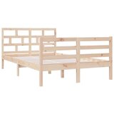  Posteljni okvir iz trdnega lesa 120x190 cm 4FT, (20648324) | Shoptok.si