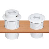solight DC64W-PD20 - Ugradni bežični punjač + USB A+C beo | Eponuda.com