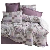 Kompleti posteljnine Housse de couette 129CTN64410 en coton ranforce rose Rožnata