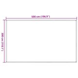  Tepih za šator 300 x 500 cm crni | shoptok.hr