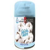 Fresh & More Dopuna za automatski osveživač prostora Fresh Cotton, 250 ml Cene