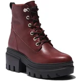 Timberland Škornji Everleigh Boot 6In Laceup TB0A41U6C601 Bordo rdeča