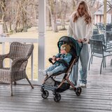 Momi kišobran kolica za bebe estelle gold green, 6m+