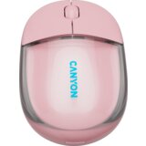Canyon mouse OnClick 24 BT/ Wireless Transparent/Pink | Eponuda.ba