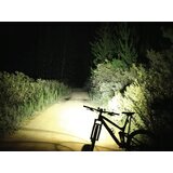  Alu. LED CREE XM-L T6x3 kolesarska luč IPX5 črna USB 7500K | Shoptok.si