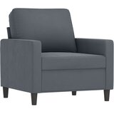  3-dijelni set sofa s jastucima tamnosivi baršunasti | shoptok.hr