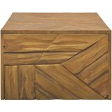  Stolić za kavu od komada masivne tikovine 110 x 35 x 38 cm | shoptok.hr