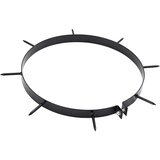  Stezaljka za aerator za travu s bodljama 5 pcs Crna Ø 320 mm | shoptok.hr
