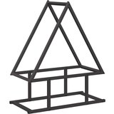  Stalak za drva crni 50x25x60cm hladno valjani čelik | shoptok.hr