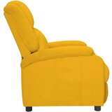 vidaXL naslonjač žuti baršunasti | shoptok.hr