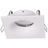 Greentech Ugradbena svjetiljka (Bijela, D x Š: 85 x 85 mm, Bez izvora svjetlosti) u
