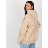 ex moda Sweatshirt-EM-BL-651-2.14X-beige | Shoptok.si